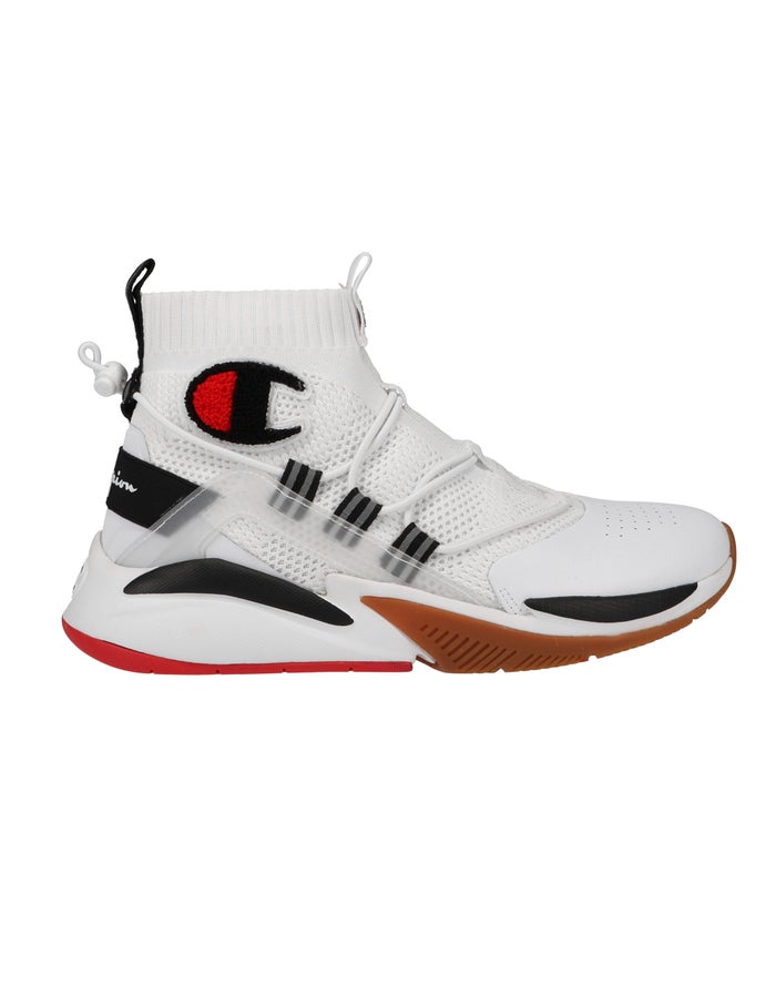 Champion Mens Sneakers NZ - Xg Rally Plus White ( 5710-JEXMY )